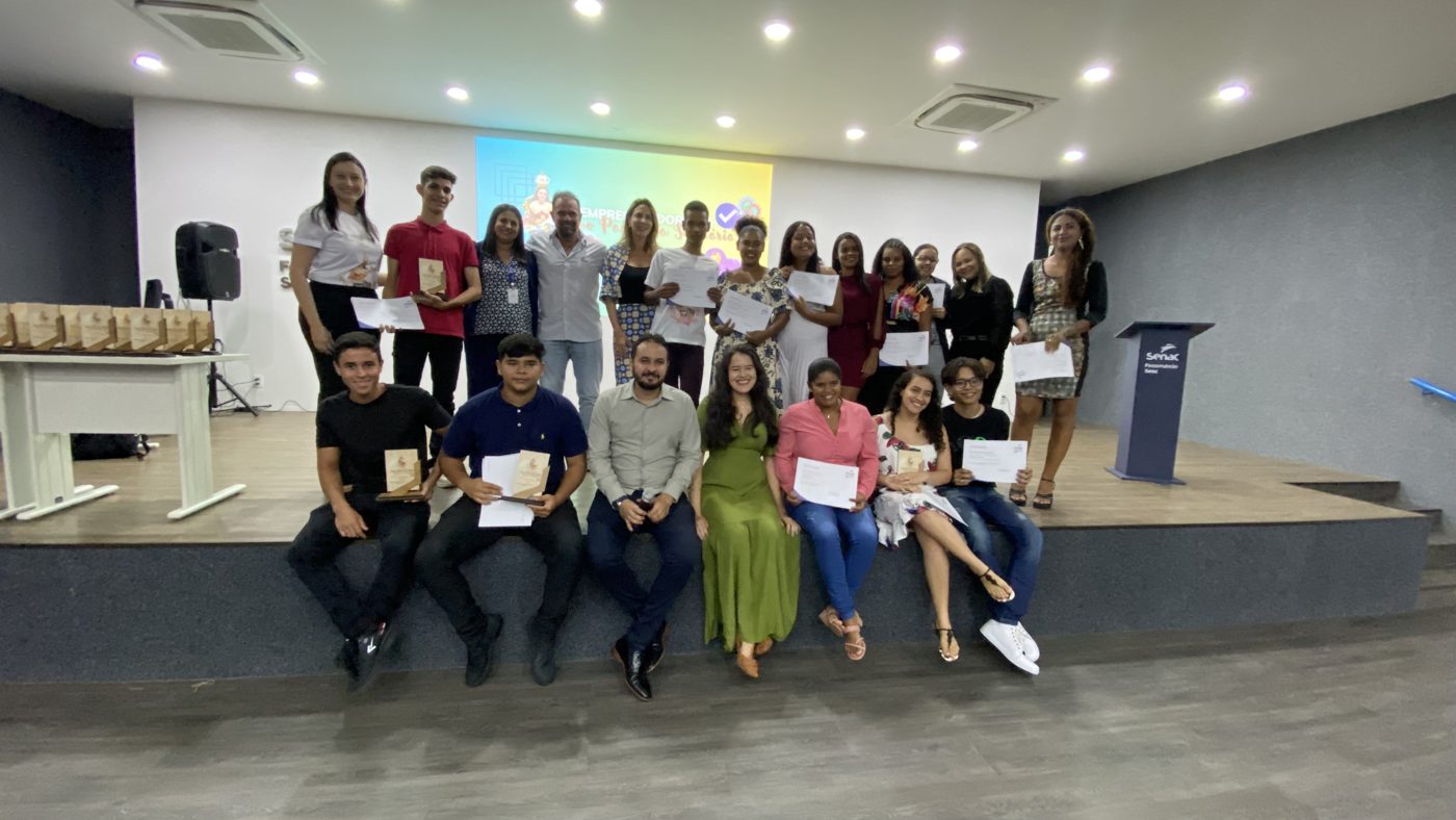 Cerimônia de encerramento da turma 2023 — entrega dos certificados