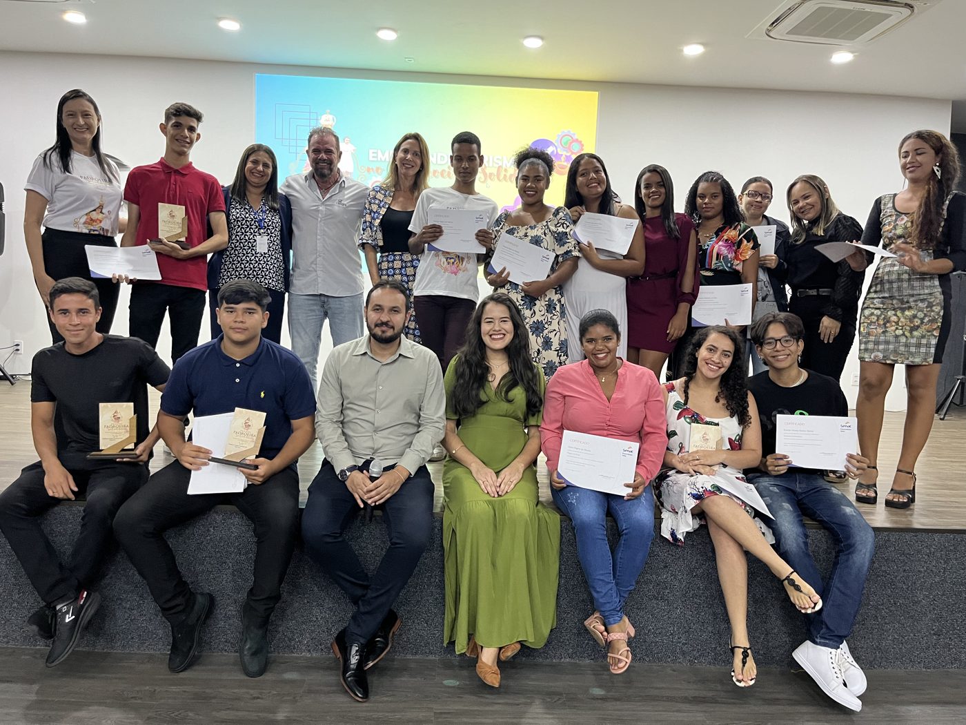 Cerimônia de encerramento da turma 2023 — entrega dos certificados