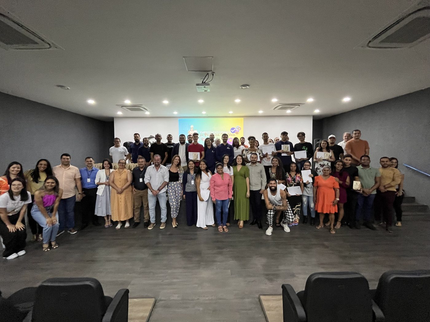 Cerimônia de encerramento da turma 2023 — entrega dos certificados