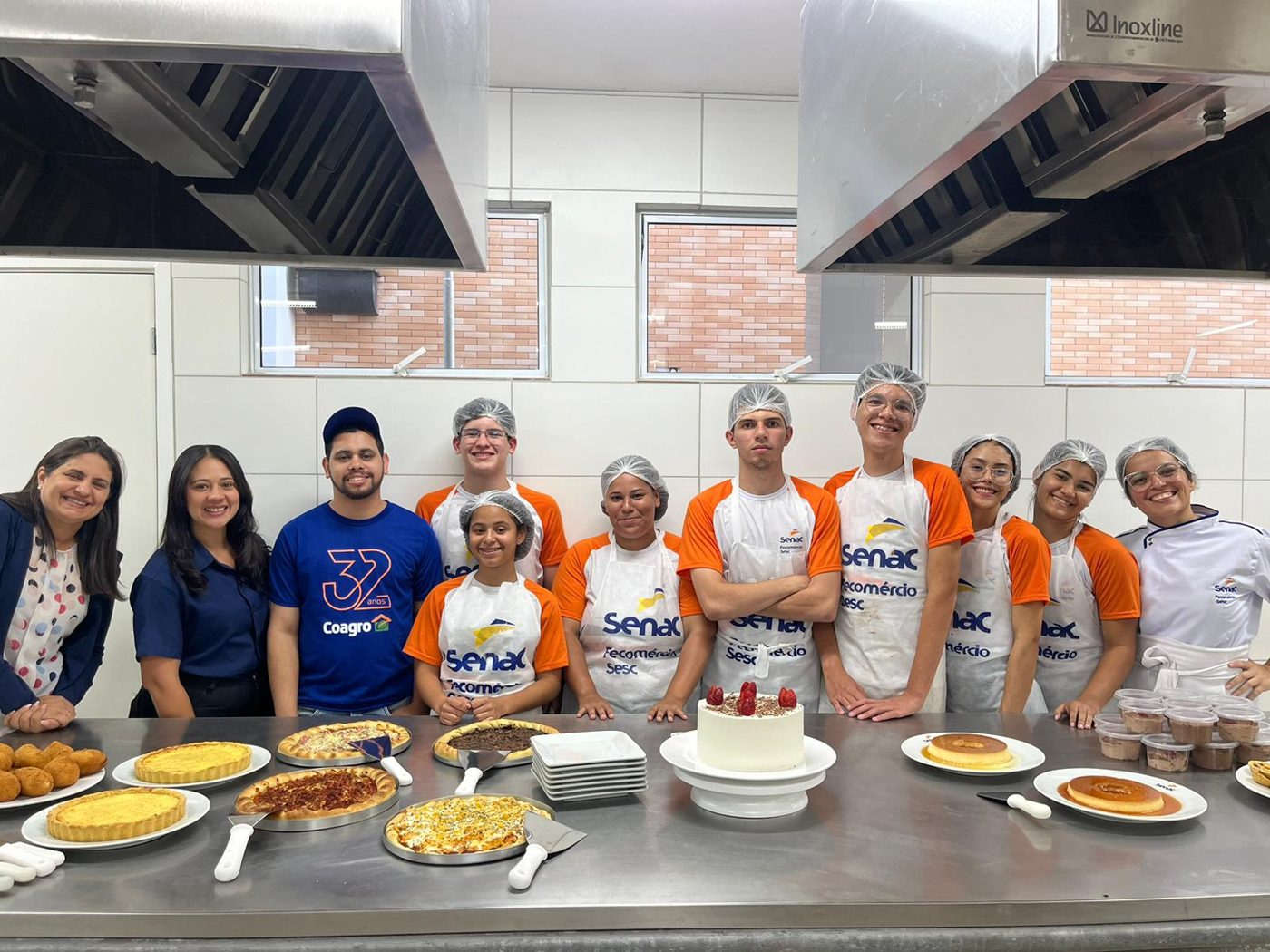 Curso de confeitaria — bolos e salgados
