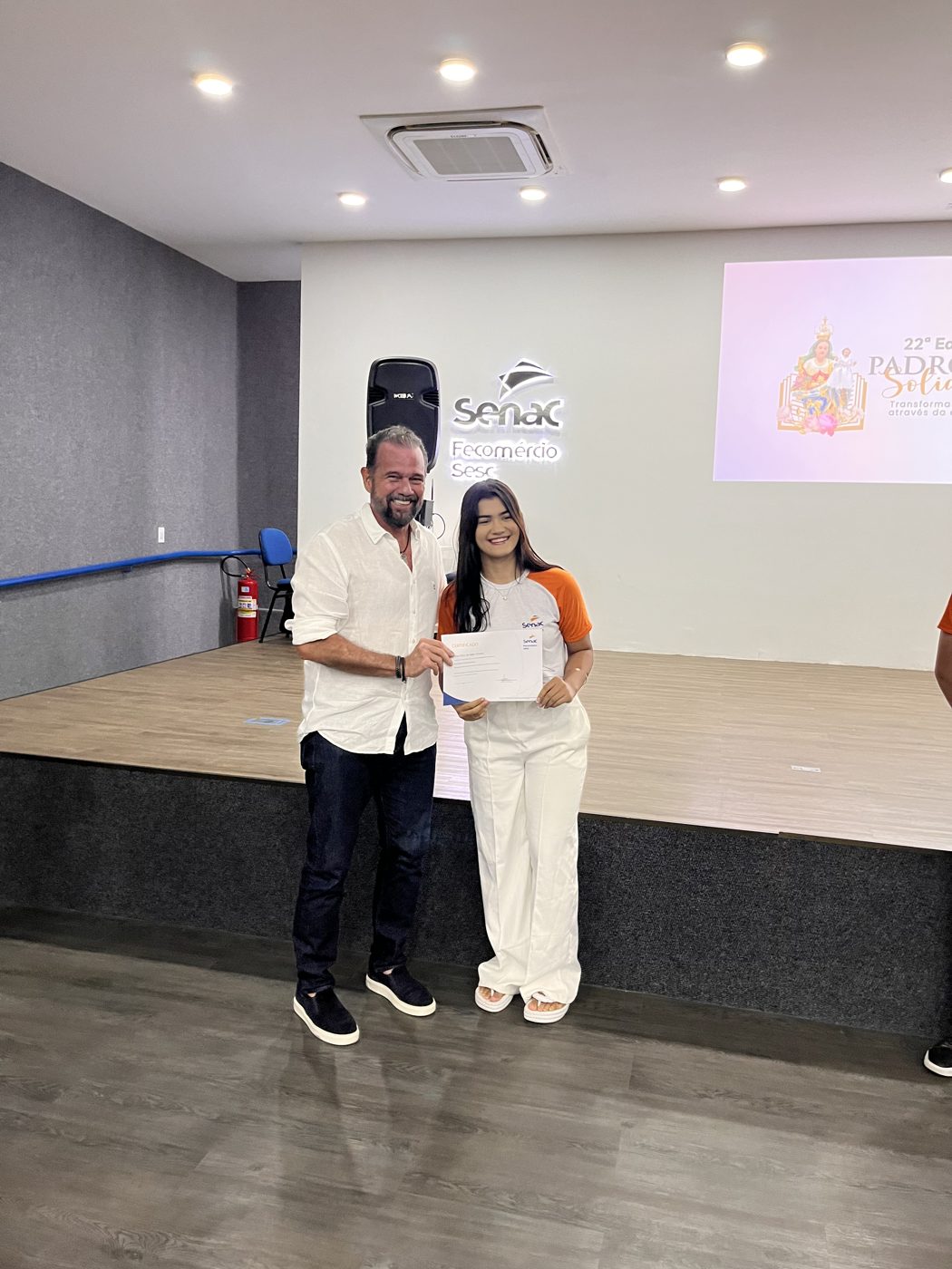 Cerimônia de encerramento da turma 2024 — entrega dos certificados