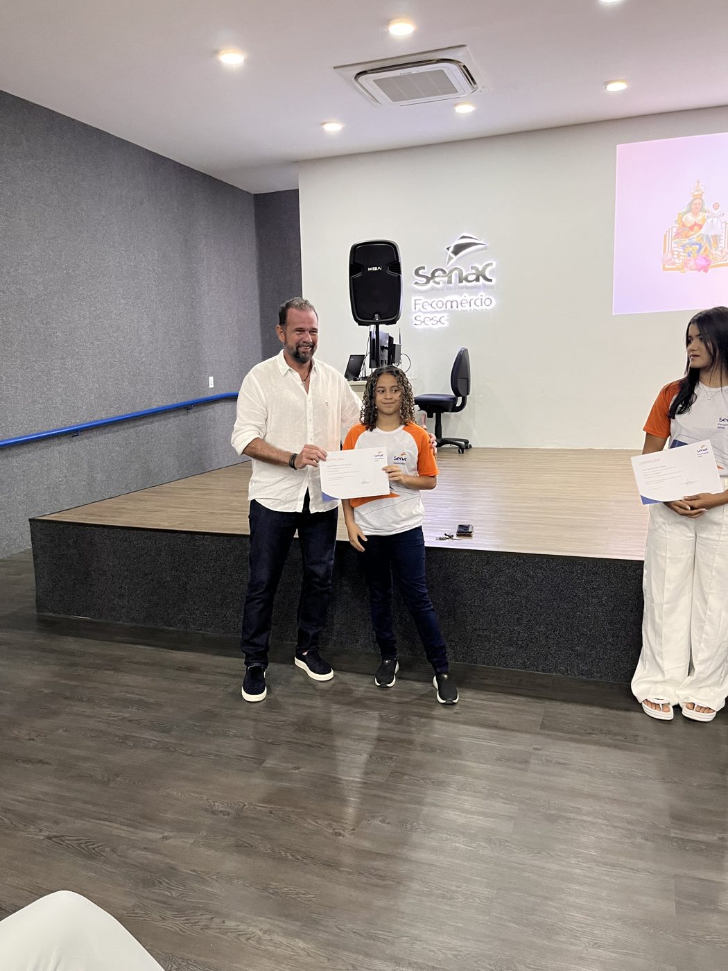 Cerimônia de encerramento da turma 2024 — entrega dos certificados