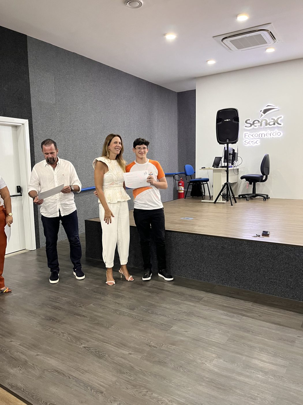 Cerimônia de encerramento da turma 2024 — entrega dos certificados