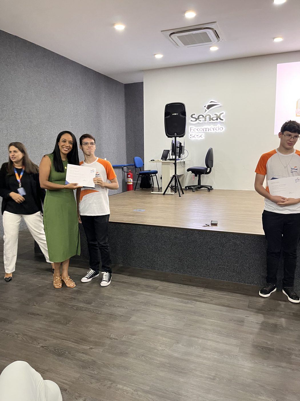 Cerimônia de encerramento da turma 2024 — entrega dos certificados