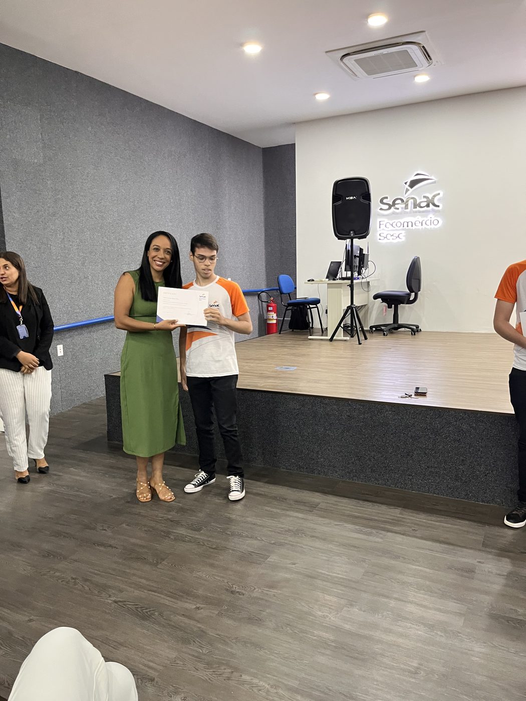 Cerimônia de encerramento da turma 2024 — entrega dos certificados