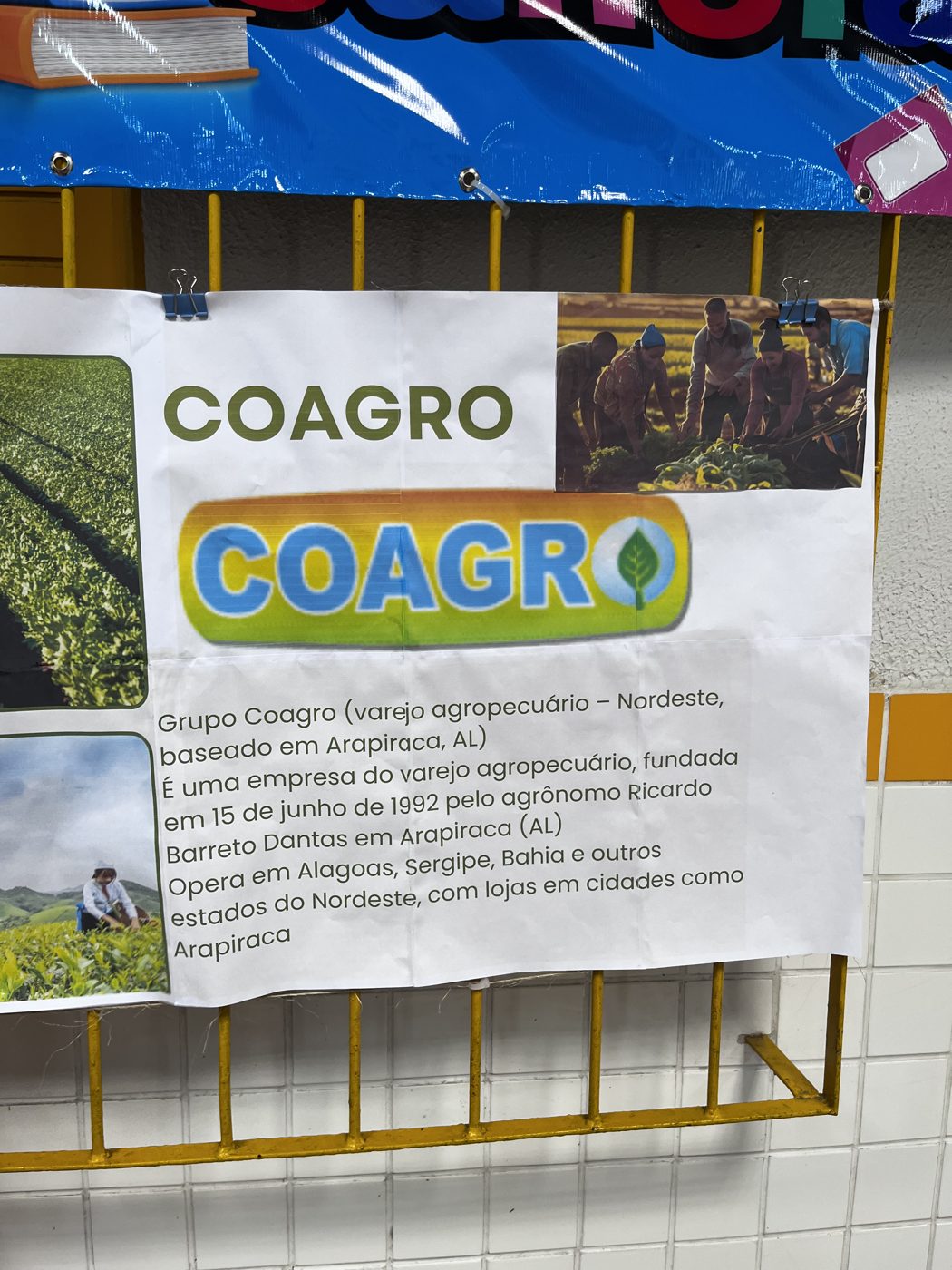 Entrega dos kits escolares na Escola de Ensino Fundamental Clodoaldo Pedro da Silva