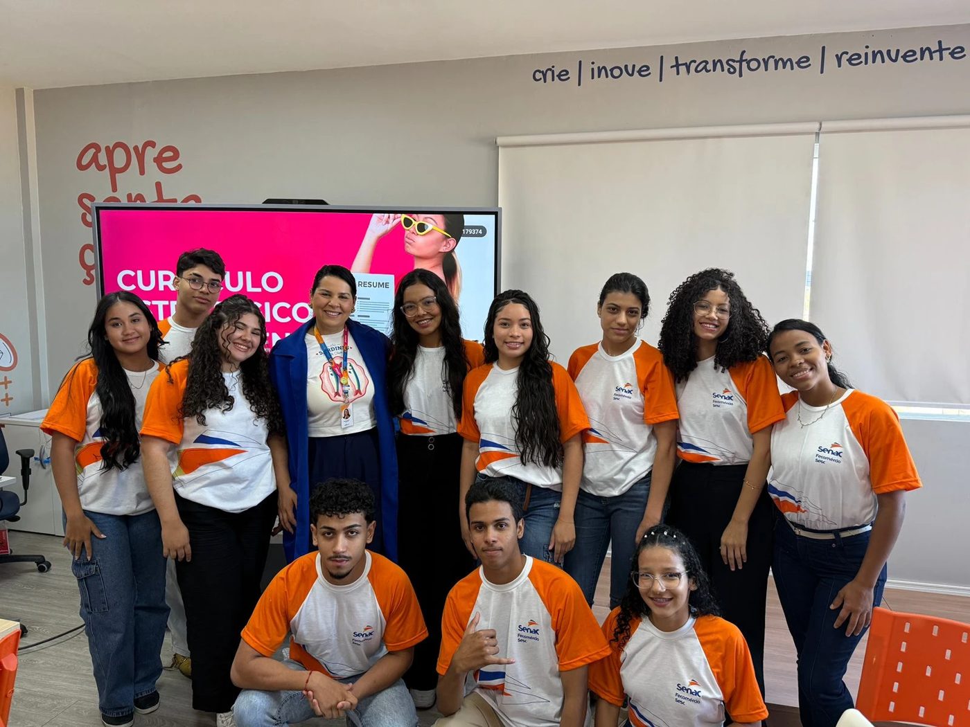Visita à turma da 23ª edição